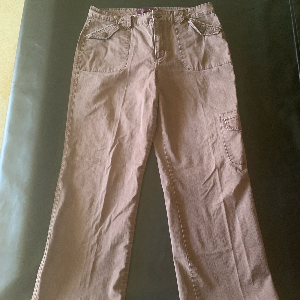 Y2K Brown Straight Leg Pants